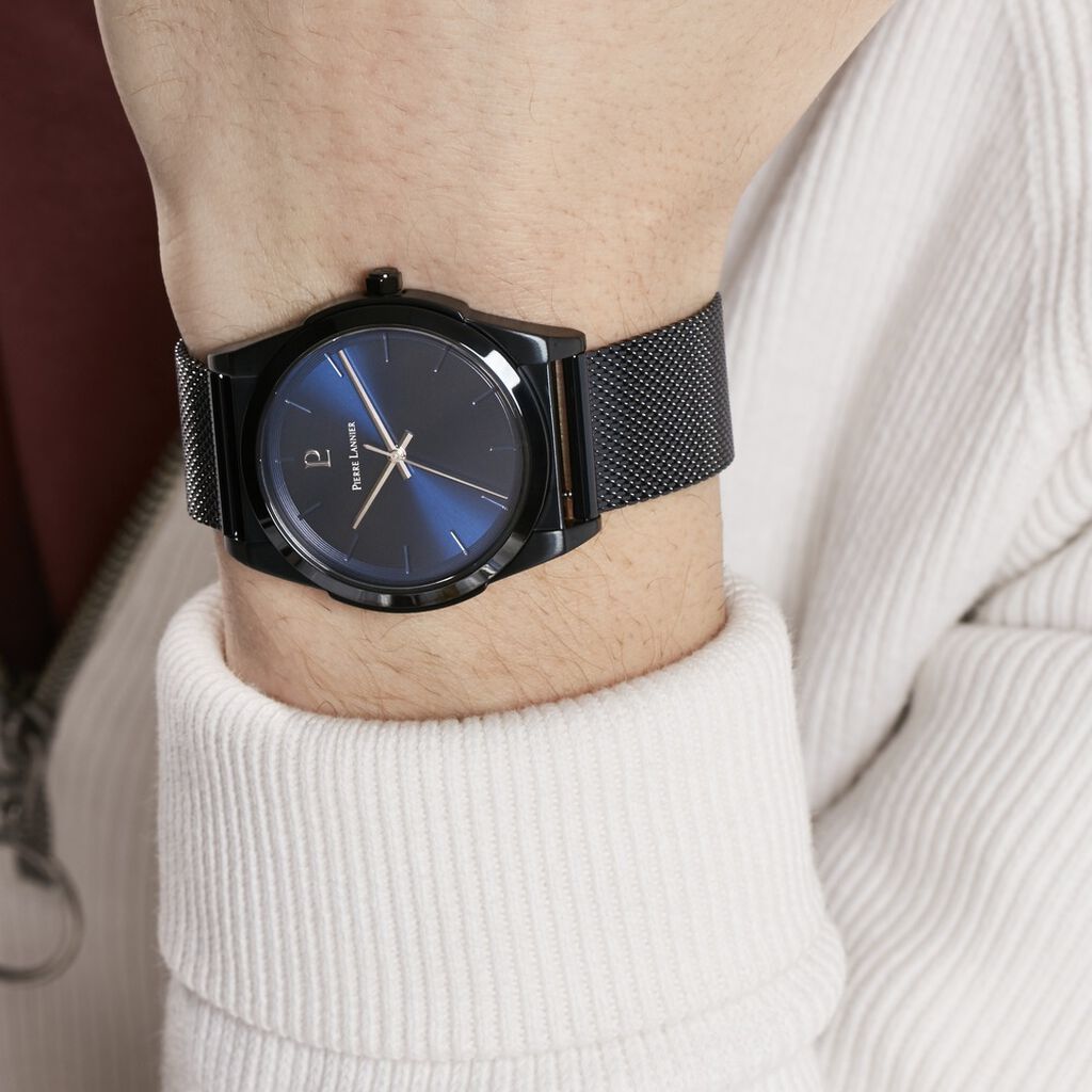 Montre Pierre Lannier Candide Bleu - Montres Homme | Histoire d’Or