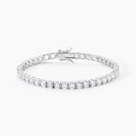 Bracelet Tennis Argent Blanc Oxyde De Zirconium - Bracelets Femme | Histoire d&rsquo;Or