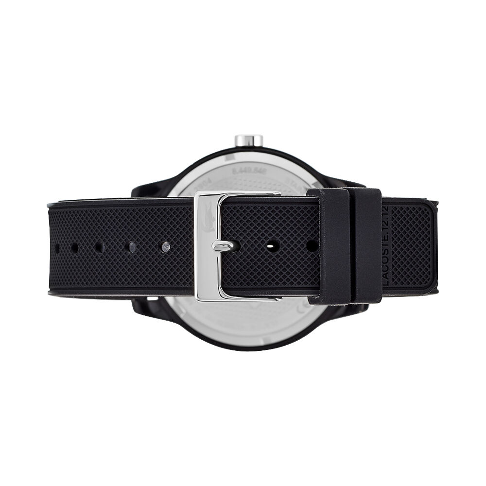Montres Lacoste 2010986 Autres Boucle Ardillon Noir Ronde