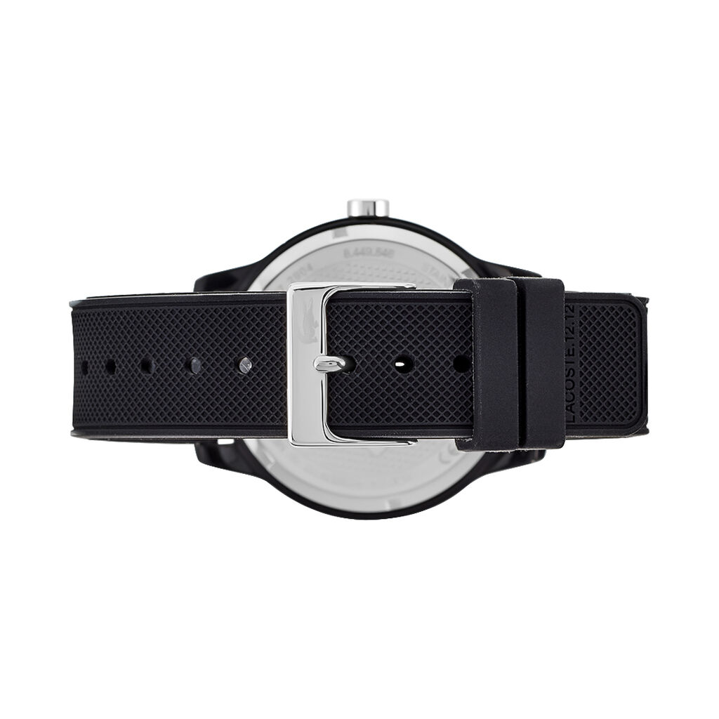 Montre Lacoste 12.12 Noir - Montres Homme | Histoire d’Or