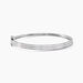 Bracelet Jonc Carinne Argent Blanc Oxyde De Zirconium - Bracelets joncs Femme | Histoire d’Or