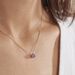 Collier Rio Santa Teresa Argent Blanc Oxyde De Zirconium Violet - Colliers fantaisie Femme | Histoire d’Or