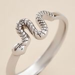 Bague Oria Argent Blanc - Bagues fantaisie Femme | Histoire d&rsquo;Or