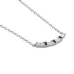 Collier Adriana Argent Blanc Oxyde De Zirconium - Colliers fantaisie Femme | Histoire d&rsquo;Or