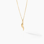 Pendentif Felicette Corne Abondance Or Jaune - Pendentifs Unisex | Histoire d&rsquo;Or