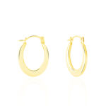 Cr&eacute;oles Telya Or Jaune - Boucles d'oreilles cr&eacute;oles Femme | Histoire d&rsquo;Or