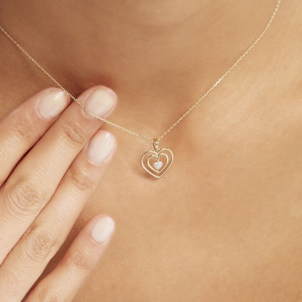 Collier Or Jaune Aleta Diamants - Colliers Femme | Histoire d’Or