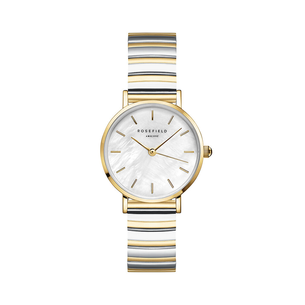 Montre Rosefield Small Edit Nacre Blanche - Montres Femme | Histoire d&rsquo;Or