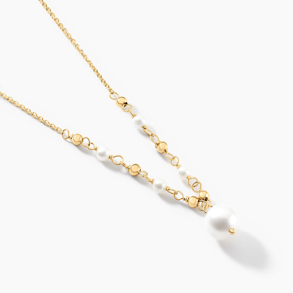 Collier Bindy Or Jaune Perle De Culture - Colliers Femme | Histoire d’Or