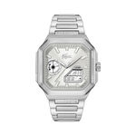 Montre Lacoste Lc33 Square Argent&eacute; - Montres Homme | Histoire d&rsquo;Or