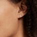 Boucles D'oreilles Puces Or Jaune Oxydes De Zirconium - Clous d'oreilles Femme | Histoire d’Or