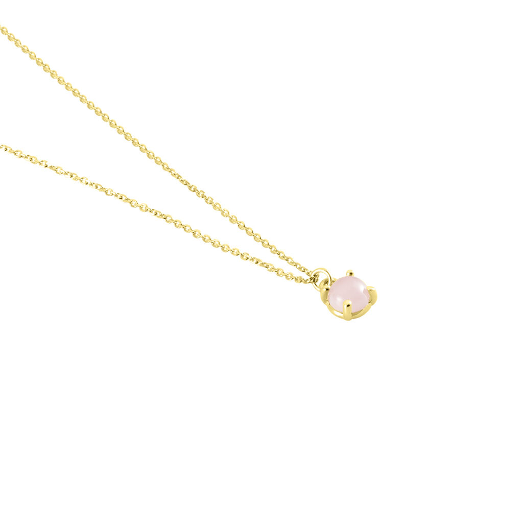 Collier Campsis Or Jaune Calcedoine - Colliers Femme | Histoire d’Or