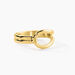 Bague Origin Acier Jaune - Bagues fantaisie Femme | Histoire d&rsquo;Or