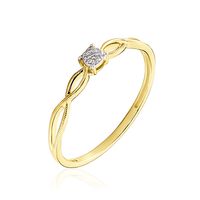 Bague Farila Or Jaune Diamant