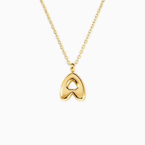 Collier Feliciane Acier Dor&eacute; - Colliers fantaisie Femme | Histoire d&rsquo;Or