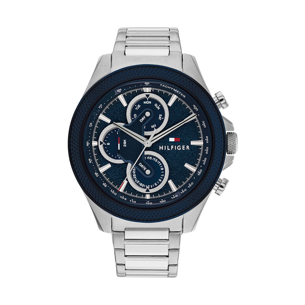 Montre Tommy Hilfiger Clark Bleu - Montres Homme | Histoire d&rsquo;Or