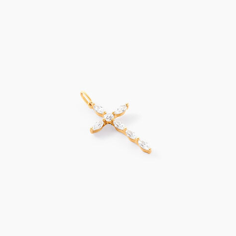 Pendentif Orfeo Or Jaune Oxyde De Zirconium - Pendentifs Femme | Histoire d’Or