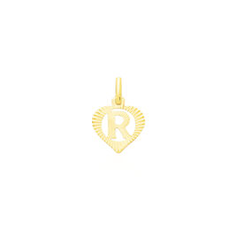 Pendentif Eudocie Coeur Lettre Or Jaune - Pendentifs Coeur Famille | Histoire d’Or