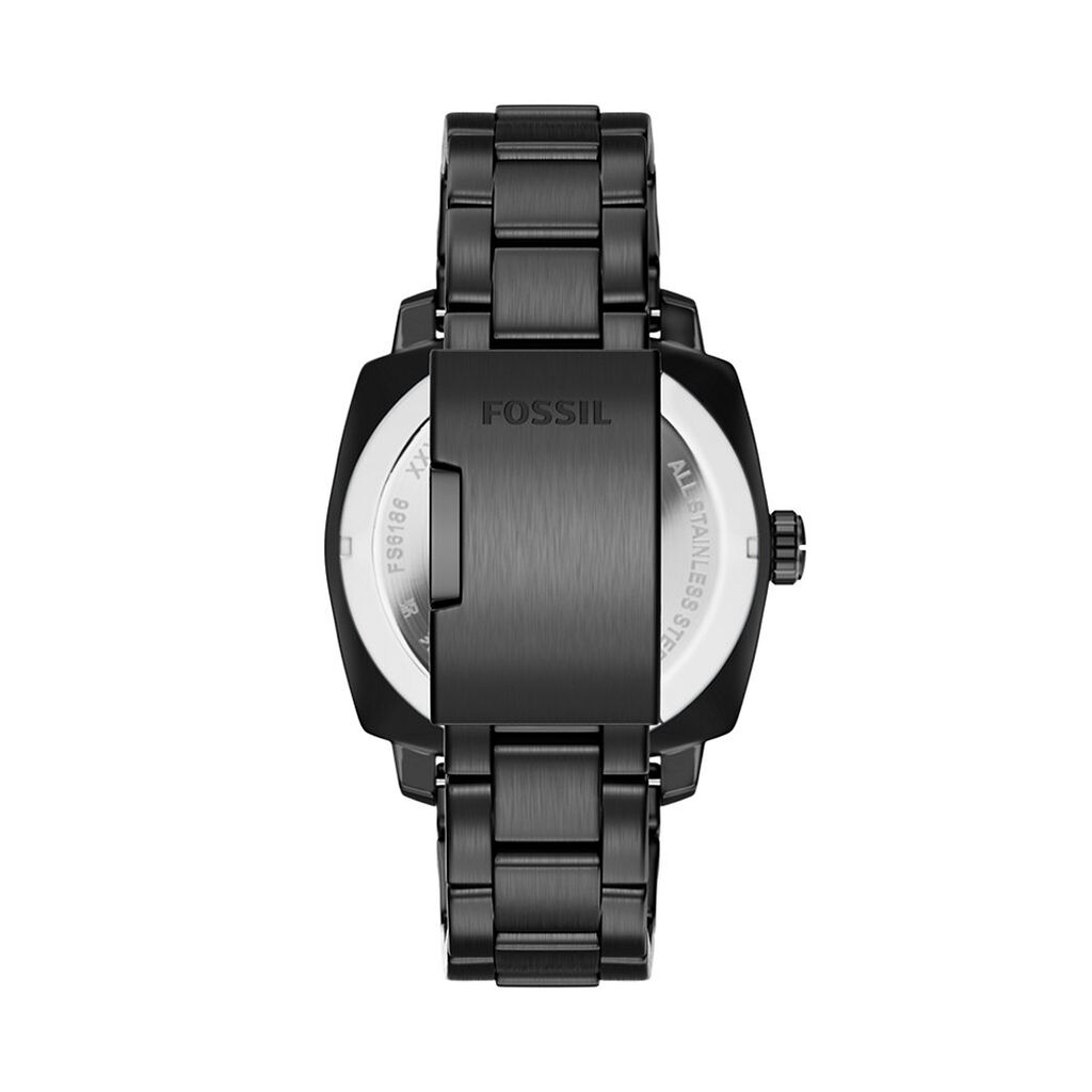 Montre Fossil Machine Noir - F&ecirc;te des p&egrave;res Homme | Histoire d&rsquo;Or