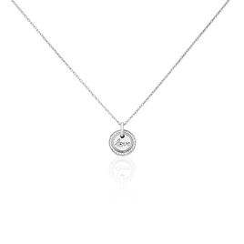 Collier Wotan Argent Rhodie Oxyde Oxyde - Colliers fantaisie Femme | Histoire d’Or