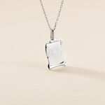 Pendentif Zodiaque Parchemin Argent Blanc - Pendentifs Zodiaque Famille | Histoire d&rsquo;Or