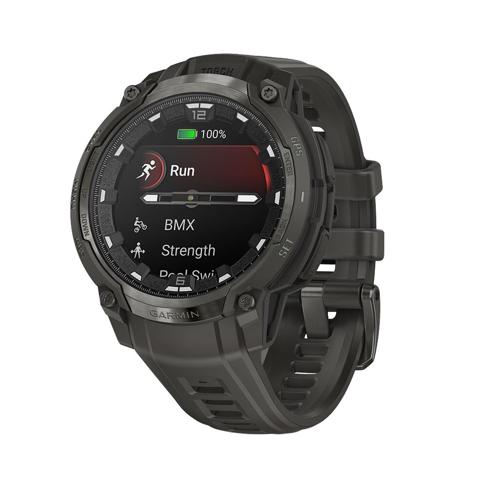 Montre Connect&eacute;e Garmin Instinct Crossover Amoled - Montres connect&eacute;es Unisex | Histoire d&rsquo;Or