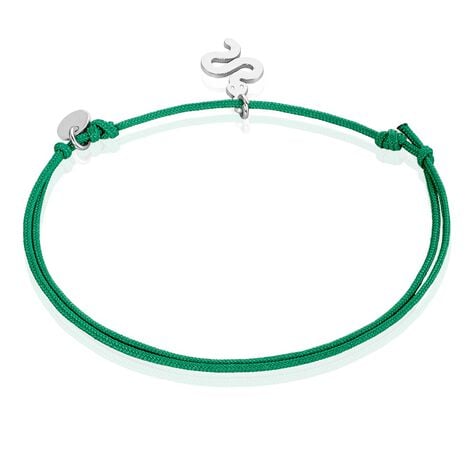 Bracelet Viapa Argent Blanc - Bracelets cordon Femme | Histoire d&rsquo;Or