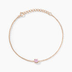 Bracelet Rio Argent Rose Oxyde De Zirconium - Bracelets Femme | Histoire d&rsquo;Or
