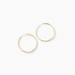 Cr&eacute;oles Muses Or Jaune - Boucles d'oreilles cr&eacute;oles Femme | Histoire d&rsquo;Or