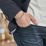 Bracelet Tom Acier Blanc - Bracelets Homme | Histoire d&rsquo;Or