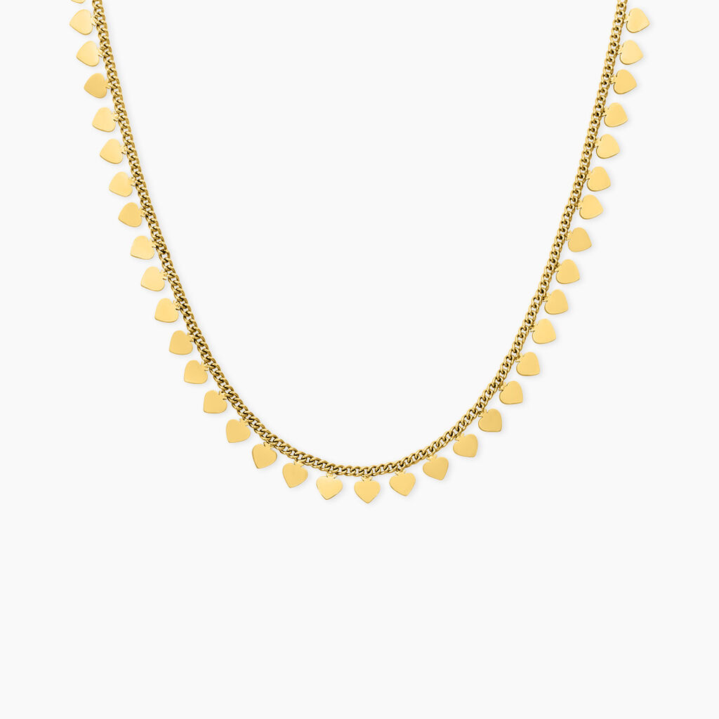 Collier Eva Acier Jaune - F&ecirc;te des m&egrave;res Femme | Histoire d&rsquo;Or