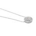 Collier Or Blanc Nawra Diamants Synthétiques - Colliers Femme | Histoire d’Or