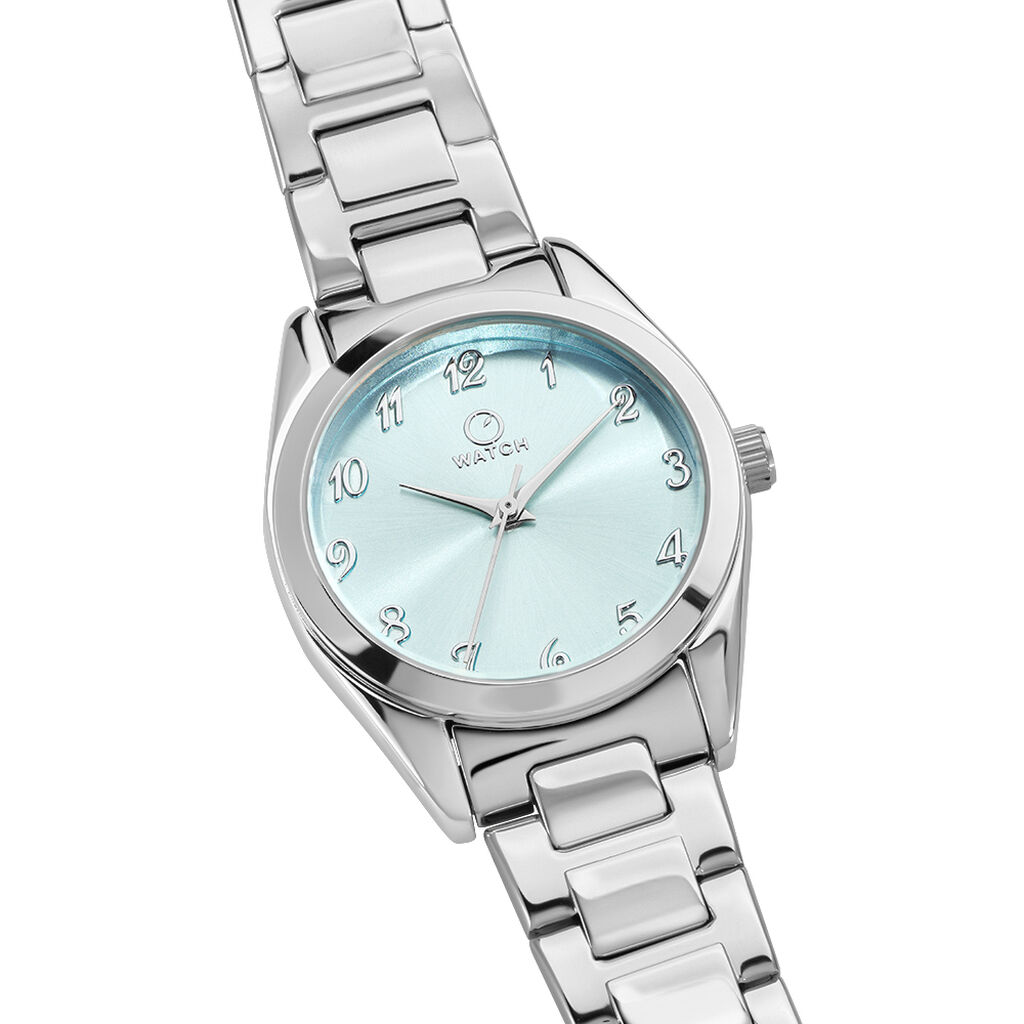 Montre O Watch Colored Bleu - Montres Femme | Histoire d’Or