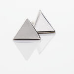 Boucles D'oreilles Puces Trilia Argent Blanc - Boucles d'oreilles fantaisie Femme | Histoire d&rsquo;Or