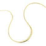 Collier Or Jaune Izel Maille Anglaise - Chaines Femme | Histoire d&rsquo;Or