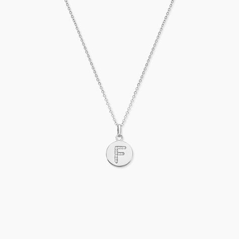 Collier Argent Eugenien Oxydes De Zirconium - Colliers fantaisie Femme | Histoire d’Or