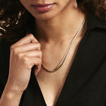 Collier Or Jaune Izel Maille Anglaise - Chaines Femme | Histoire d&rsquo;Or