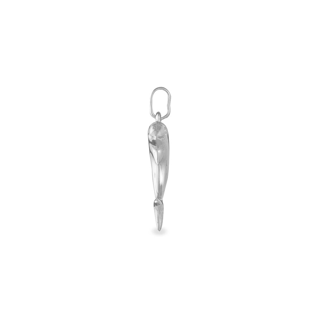 Pendentif Dauphin Gm Or Blanc - Pendentifs Famille | Histoire d’Or