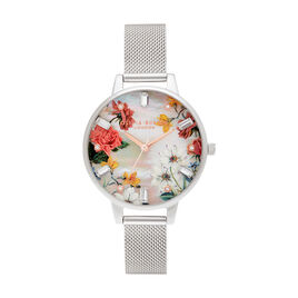 Montre Olivia Burton Sparkle Florals Blanc - Montres Femme | Histoire d’Or