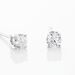 Boucles D'oreilles Puces Aphrodite Or Blanc Diamant - Clous d'oreilles Famille | Histoire d’Or
