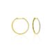 Creoles Or Jaune Aryanna Diamants - Boucles d'oreilles créoles Femme | Histoire d’Or