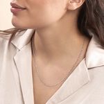 Cha&icirc;ne Shanone Argent Blanc - Chaines Femme | Histoire d&rsquo;Or