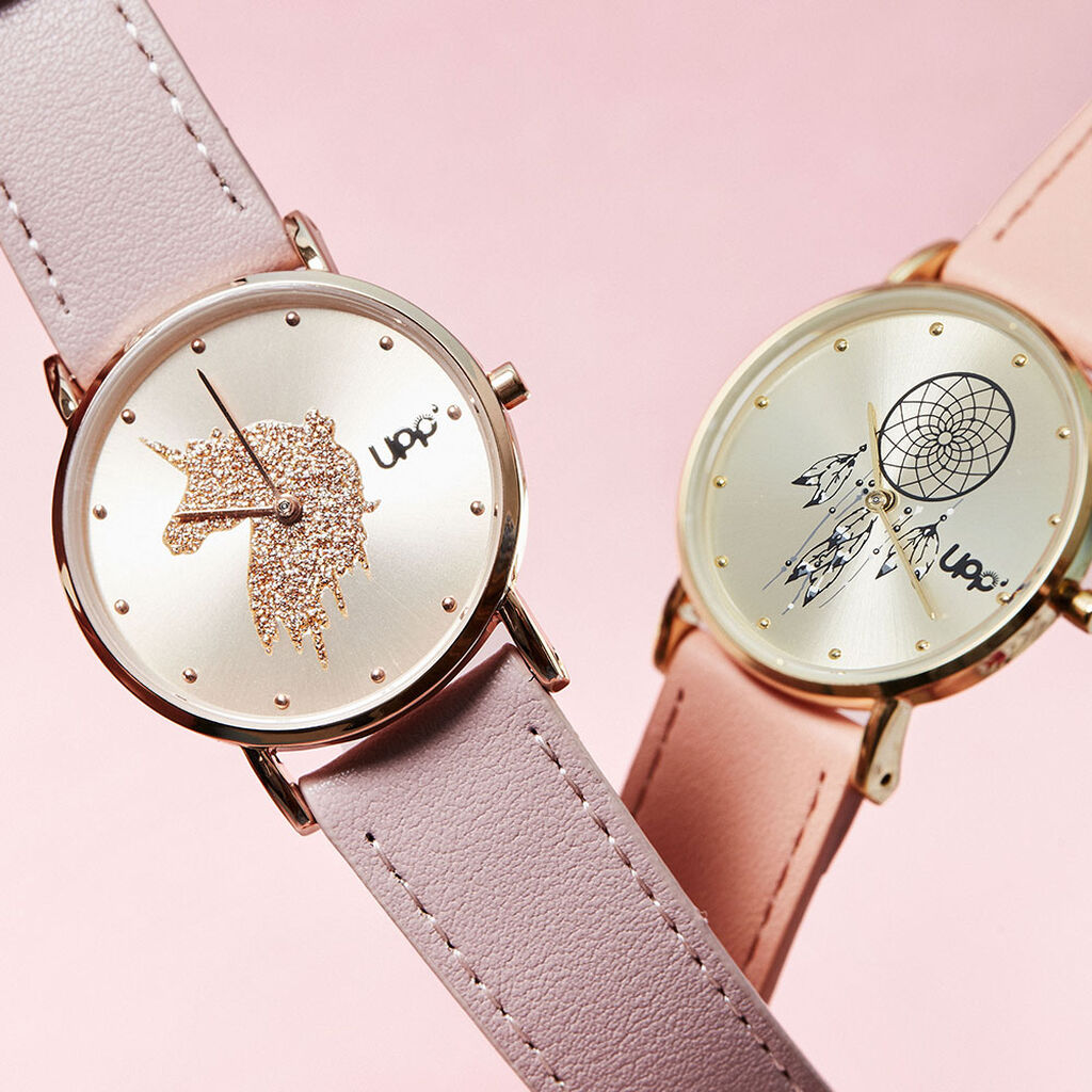 Montre Upp Solene Doré Rose - Montres Enfant | Histoire d’Or