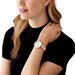 Montre Michael Kors Slim Runway Blanc - Montres Femme | Histoire d’Or