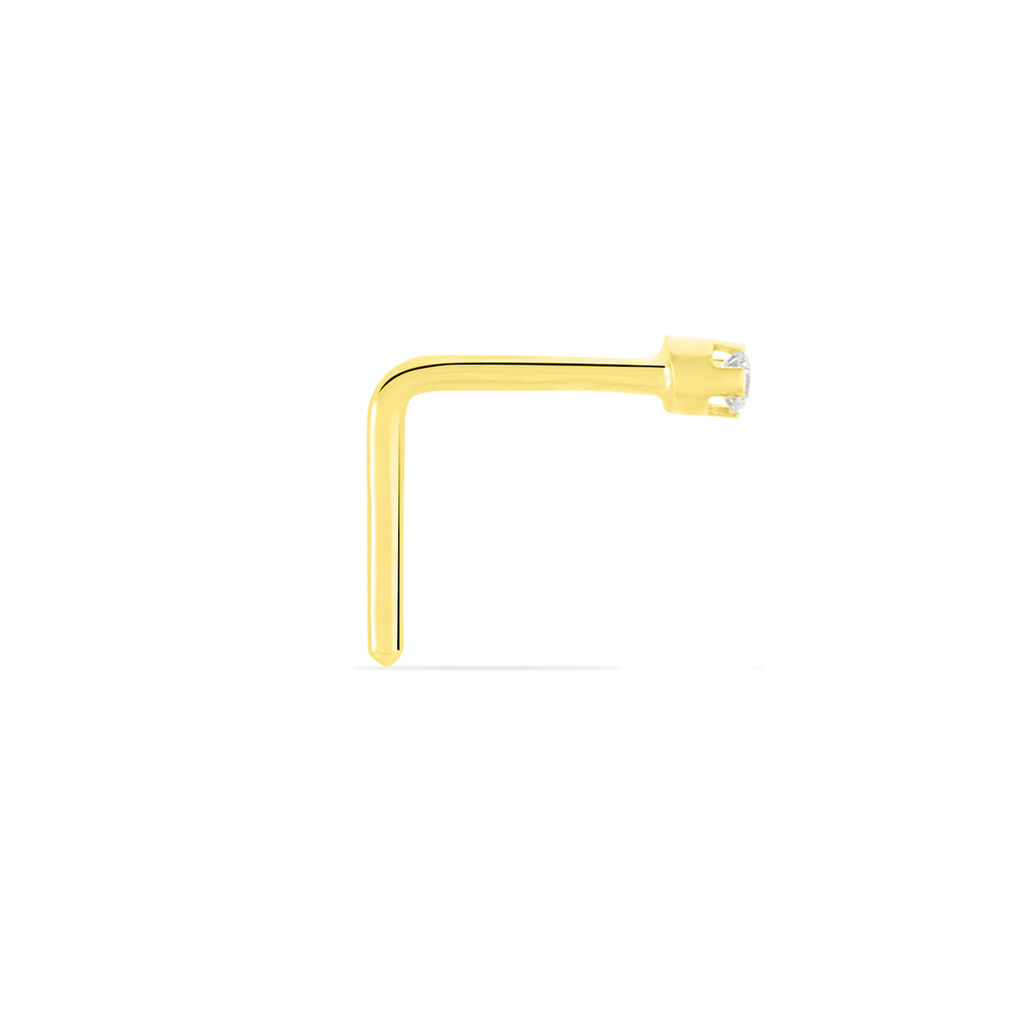 Piercing De Nez Demetrie Or Jaune Diamant B3ZFJDW0020 • Histoire d