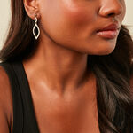 Boucles D'Oreilles Pendantes Genghis Or Jaune - Boucles d'oreilles pendantes Femme | Histoire d&rsquo;Or