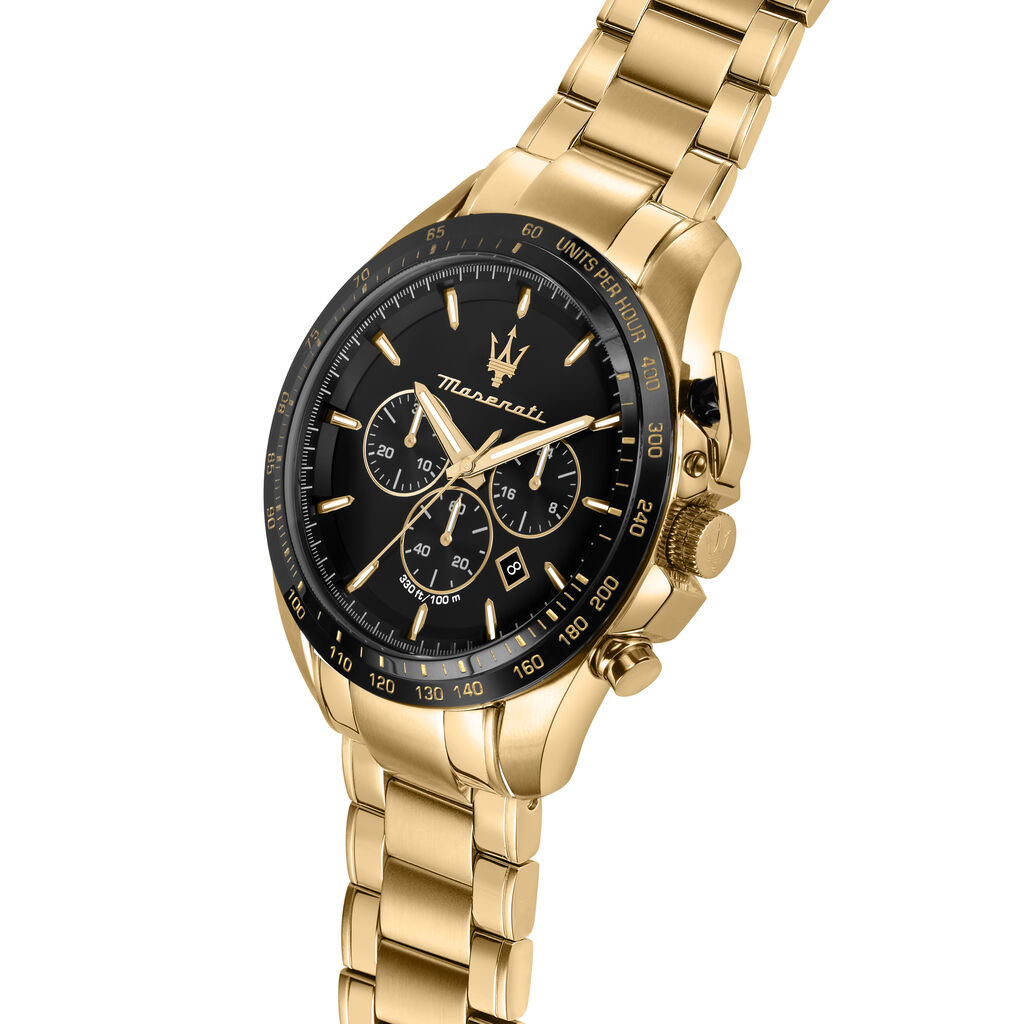 Montre Maserati Traguardo Noir - Montres Homme | Histoire d’Or