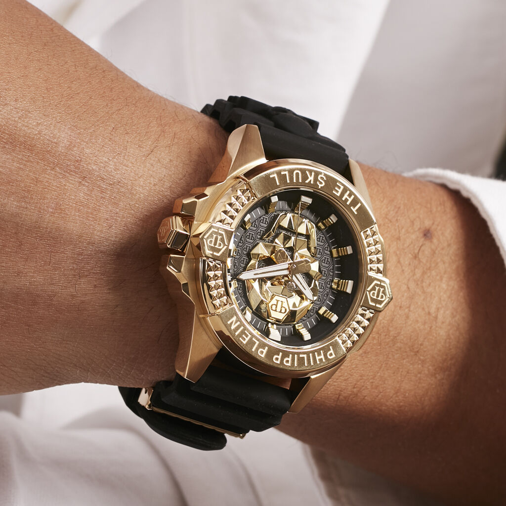 Montre Philipp Plein The $kull Noir - Montres Homme | Histoire d’Or