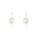Boucles D'oreilles Pendantes Akoya Or Jaune Perle De Culture D'akoya - Boucles d'oreilles pendantes Femme | Histoire d’Or