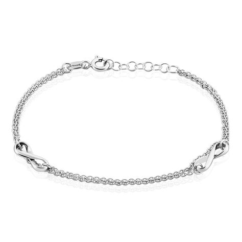 Bracelet Noelle Argent Blanc - Bracelets Femme | Histoire d’Or